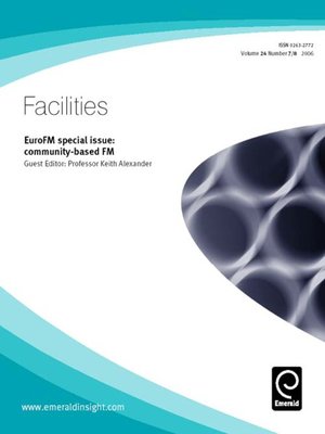 cover image of Facilities, Volume 24, Issue 7 & 8